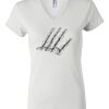 Women's Short Sleeve V-Neck T-Shirt Thumbnail