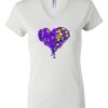 Women's Short Sleeve V-Neck T-Shirt Thumbnail