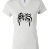 Women's Short Sleeve V-Neck T-Shirt Thumbnail