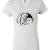 Women's Short Sleeve V-Neck T-Shirt Thumbnail