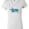 Women's Short Sleeve V-Neck T-Shirt Thumbnail