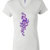 Women's Short Sleeve V-Neck T-Shirt Thumbnail