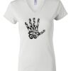 Women's Short Sleeve V-Neck T-Shirt Thumbnail