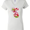 Women's Short Sleeve V-Neck T-Shirt Thumbnail