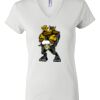 Women's Short Sleeve V-Neck T-Shirt Thumbnail