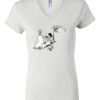 Women's Short Sleeve V-Neck T-Shirt Thumbnail