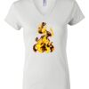 Women's Short Sleeve V-Neck T-Shirt Thumbnail