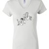 Women's Short Sleeve V-Neck T-Shirt Thumbnail