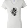 Women's Short Sleeve V-Neck T-Shirt Thumbnail