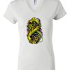 Women's Short Sleeve V-Neck T-Shirt Thumbnail