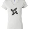 Women's Short Sleeve V-Neck T-Shirt Thumbnail