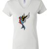 Women's Short Sleeve V-Neck T-Shirt Thumbnail