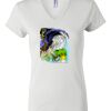 Women's Short Sleeve V-Neck T-Shirt Thumbnail