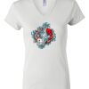 Women's Short Sleeve V-Neck T-Shirt Thumbnail