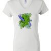 Women's Short Sleeve V-Neck T-Shirt Thumbnail