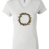 Women's Short Sleeve V-Neck T-Shirt Thumbnail