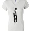 Women's Short Sleeve V-Neck T-Shirt Thumbnail