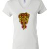 Women's Short Sleeve V-Neck T-Shirt Thumbnail