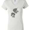 Women's Short Sleeve V-Neck T-Shirt Thumbnail