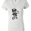 Women's Short Sleeve V-Neck T-Shirt Thumbnail