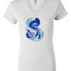 Women's Short Sleeve V-Neck T-Shirt Thumbnail