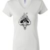 Women's Short Sleeve V-Neck T-Shirt Thumbnail