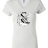 Women's Short Sleeve V-Neck T-Shirt Thumbnail