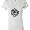 Women's Short Sleeve V-Neck T-Shirt Thumbnail