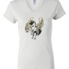 Women's Short Sleeve V-Neck T-Shirt Thumbnail