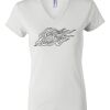 Women's Short Sleeve V-Neck T-Shirt Thumbnail