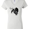 Women's Short Sleeve V-Neck T-Shirt Thumbnail