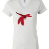 Women's Short Sleeve V-Neck T-Shirt Thumbnail