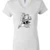 Women's Short Sleeve V-Neck T-Shirt Thumbnail