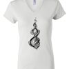 Women's Short Sleeve V-Neck T-Shirt Thumbnail