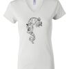 Women's Short Sleeve V-Neck T-Shirt Thumbnail