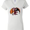 Women's Short Sleeve V-Neck T-Shirt Thumbnail