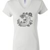 Women's Short Sleeve V-Neck T-Shirt Thumbnail