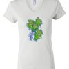 Women's Short Sleeve V-Neck T-Shirt Thumbnail