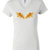 Women's Short Sleeve V-Neck T-Shirt Thumbnail