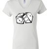 Women's Short Sleeve V-Neck T-Shirt Thumbnail