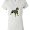 Women's Short Sleeve V-Neck T-Shirt Thumbnail