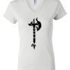 Women's Short Sleeve V-Neck T-Shirt Thumbnail