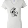 Women's Short Sleeve V-Neck T-Shirt Thumbnail