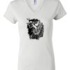 Women's Short Sleeve V-Neck T-Shirt Thumbnail