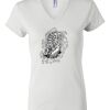 Women's Short Sleeve V-Neck T-Shirt Thumbnail