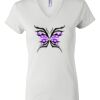 Women's Short Sleeve V-Neck T-Shirt Thumbnail