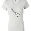 Women's Short Sleeve V-Neck T-Shirt Thumbnail