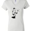 Women's Short Sleeve V-Neck T-Shirt Thumbnail