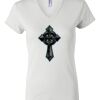 Women's Short Sleeve V-Neck T-Shirt Thumbnail