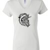 Women's Short Sleeve V-Neck T-Shirt Thumbnail